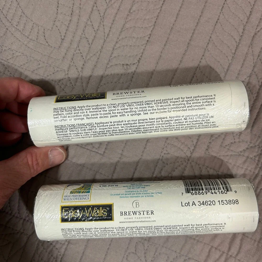 Easy Walls Chesapeake Wall Coverings Lighthouse HTM48422B 2 Rolls 5 Yards each